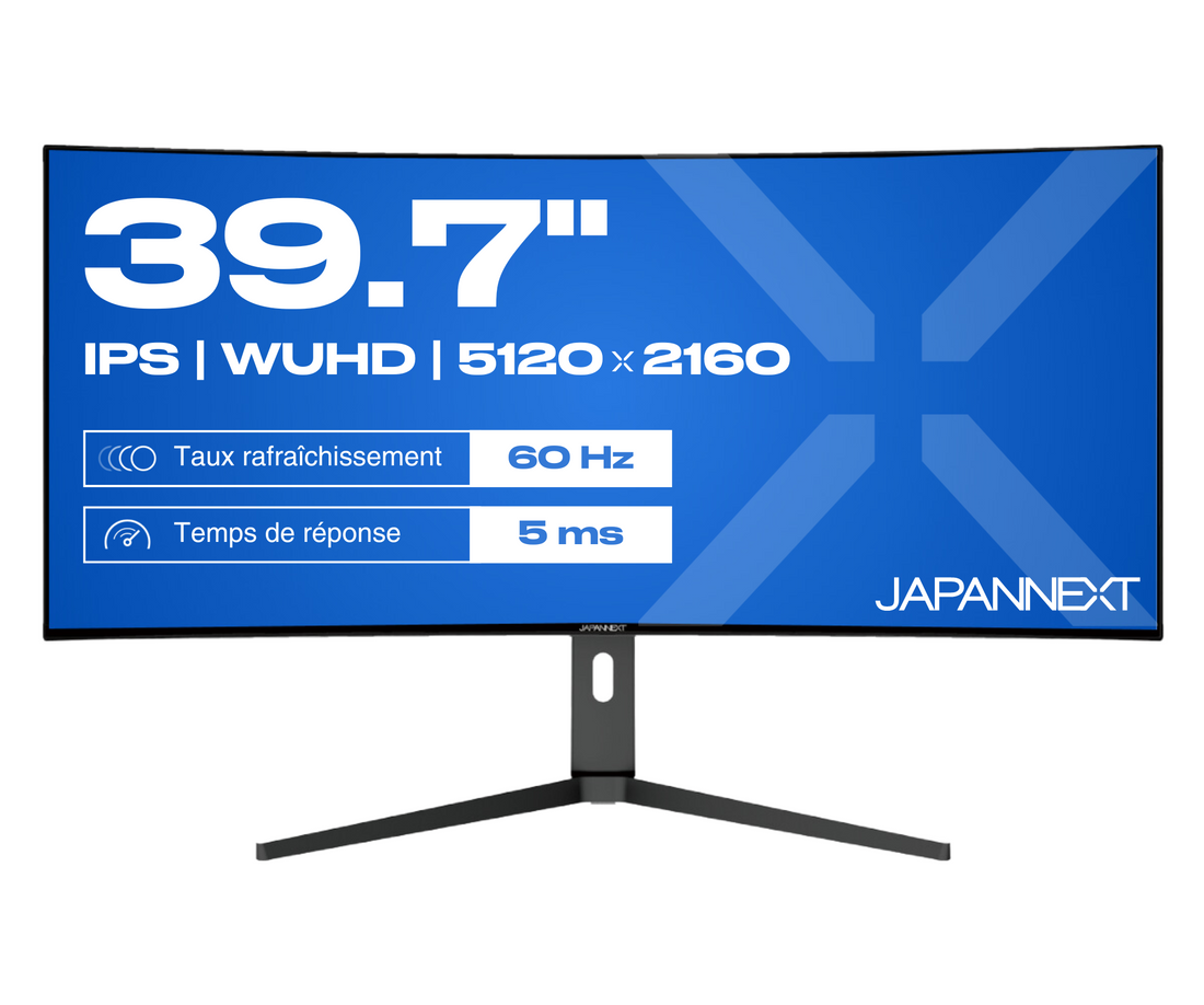 Monitor | 39,7&quot; | WUHD | Curved | IPS | USB-C (+ Ladung 65W)