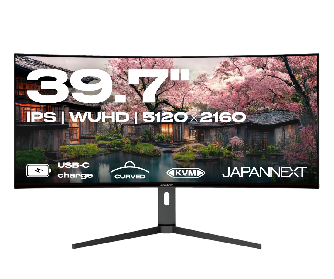 Curved Monitor | 39.7&quot; | WUHD | IPS | USB-C (+ 65W charging) (refurbished)