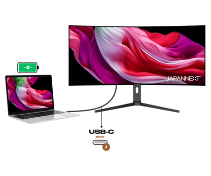 Curved Monitor | 39.7&quot; | WUHD | IPS | USB-C (+ 65W charging) (refurbished)