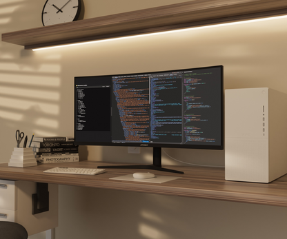 Curved Monitor | 37.5&quot; | UWQHD+ | IPS Panel