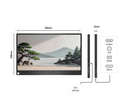13.3" Mobile Monitor | IPS | WUXGA | HDR