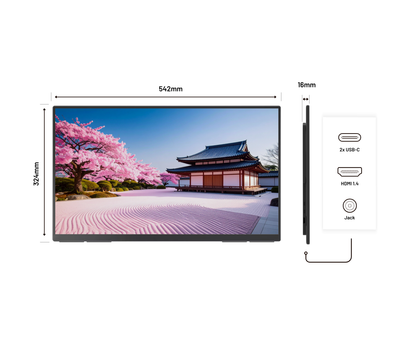 23.8" Mobile Monitor | IPS | Full HD | HDR