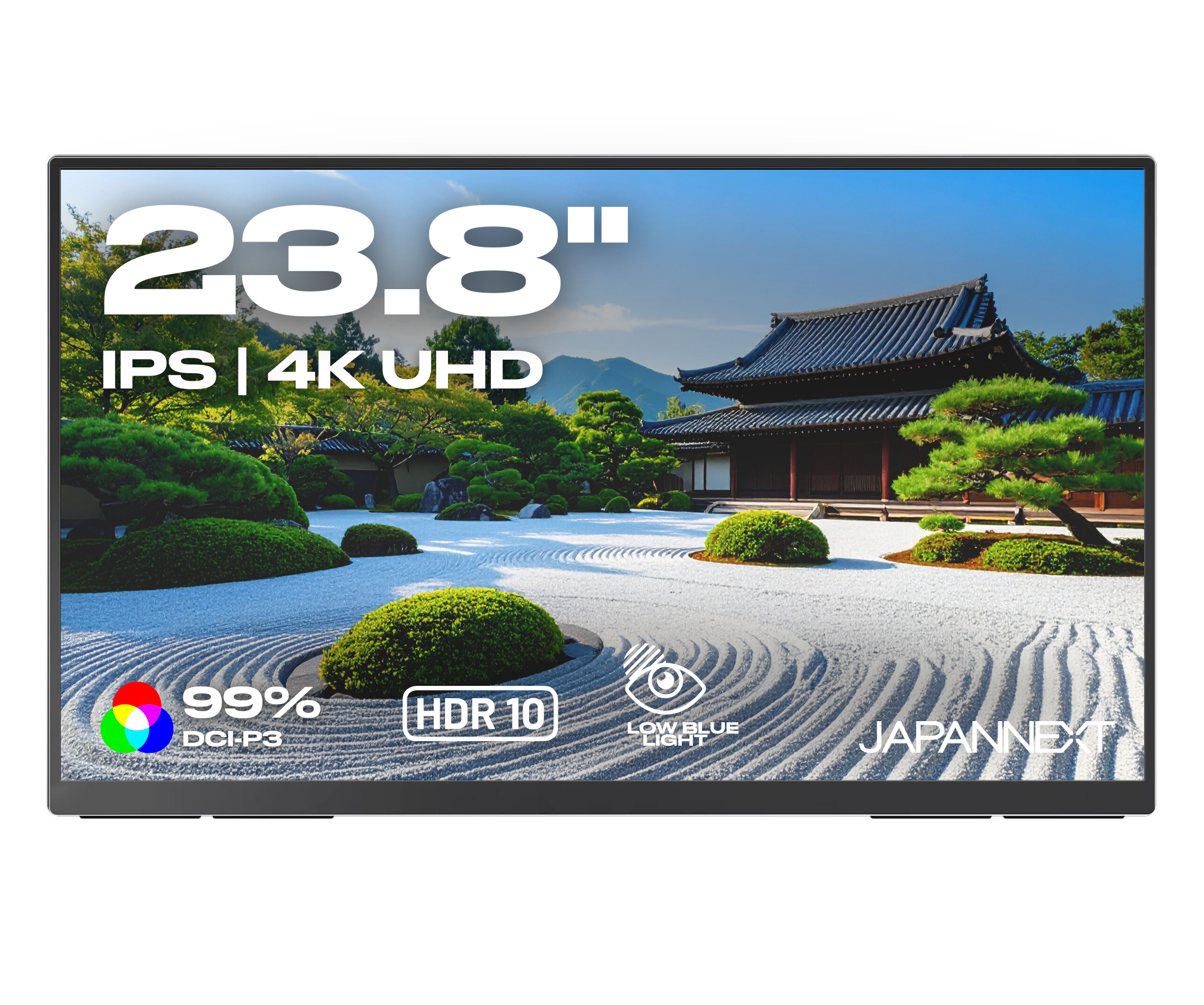 23.8" Mobile Monitor | IPS | 4K UHD | HDR