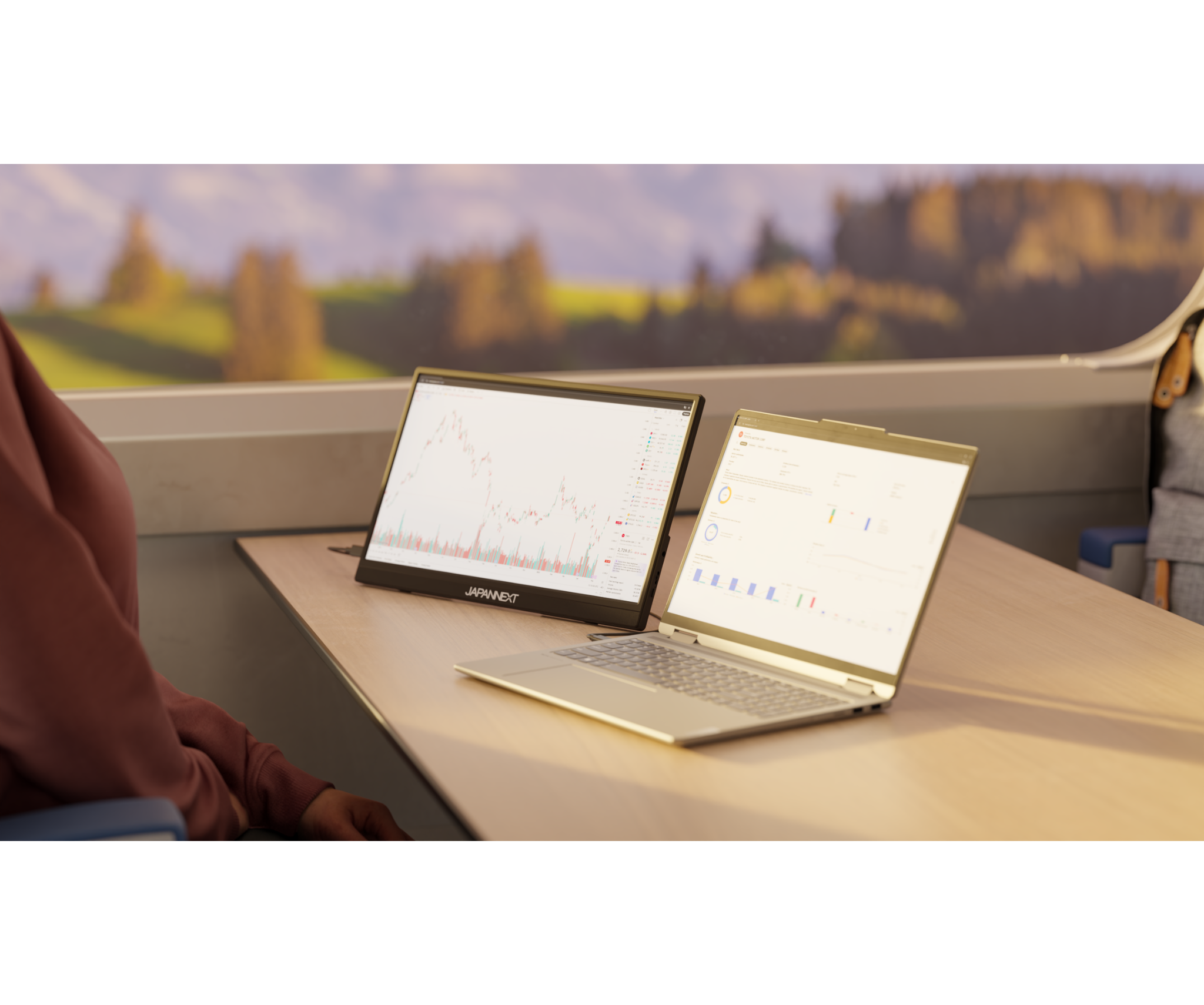 23.8" Mobile Monitor | IPS | 4K UHD | HDR