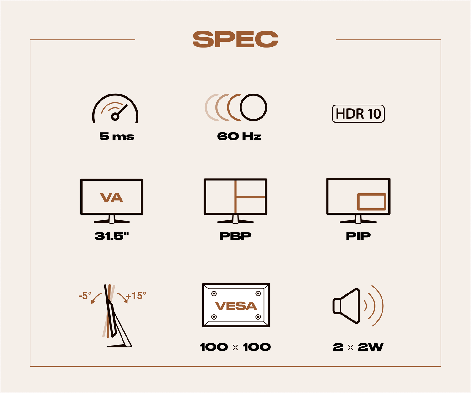 Office Monitor | 31.5&quot; | 4K UHD | 60Hz