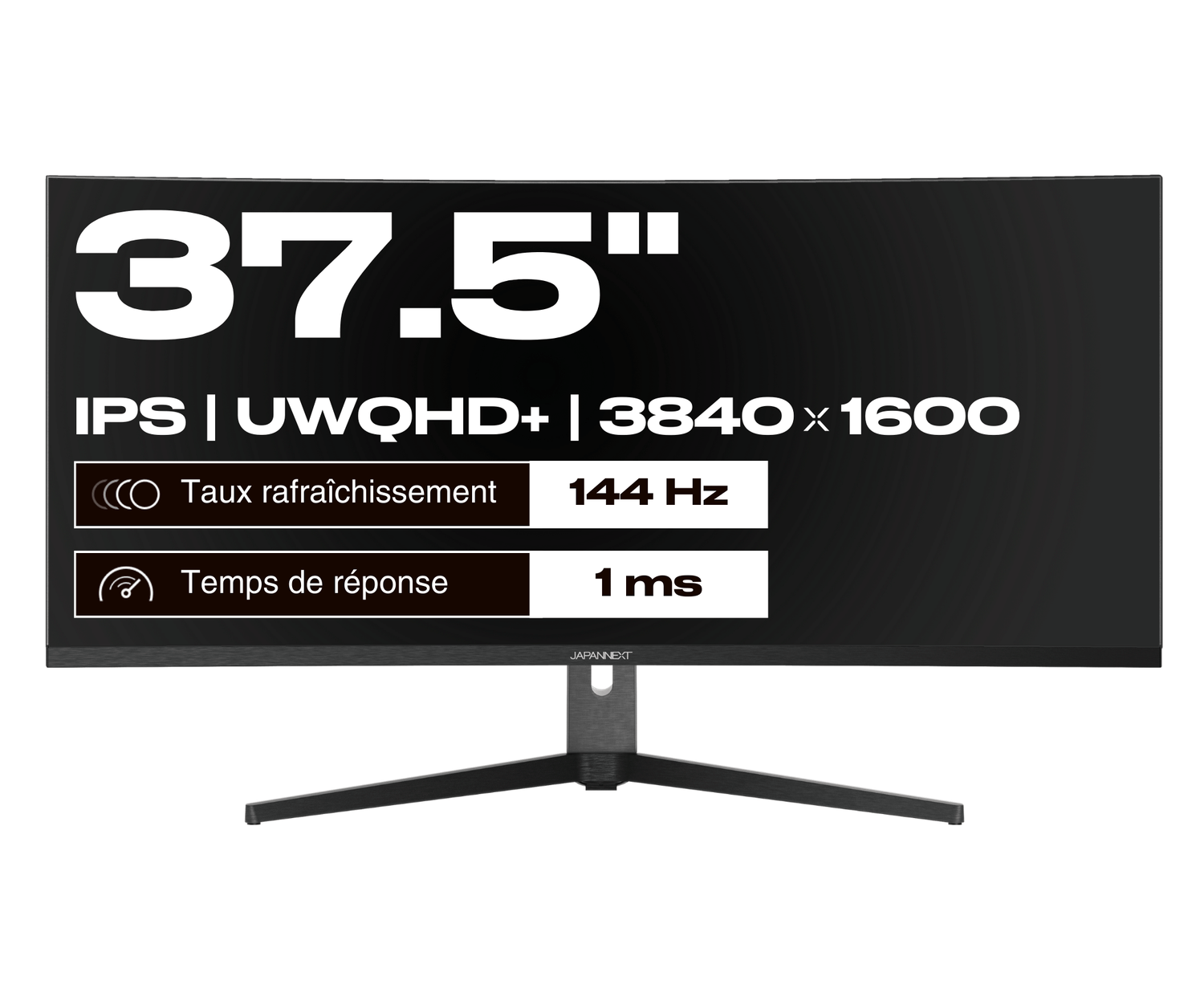 Curved Monitor | 37.5&quot; | UWQHD+ | 144Hz | USB-C (+ 65W charging)