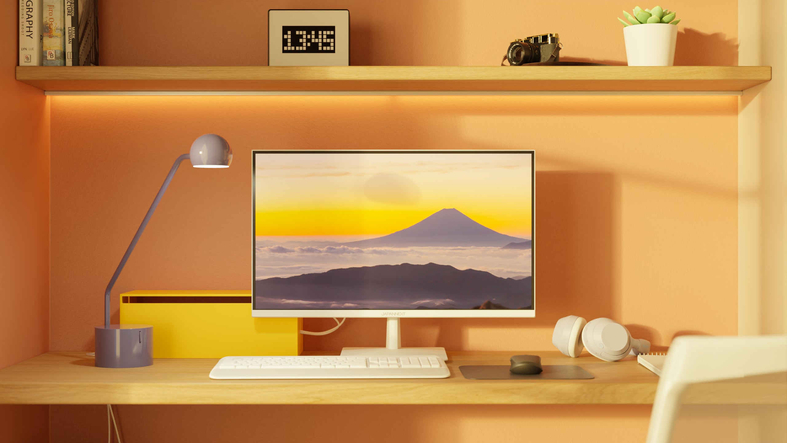 Desktop Monitor | 28&quot; | 4K UHD | White