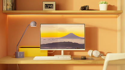 Desktop Monitor | 28&quot; | 4K UHD | White