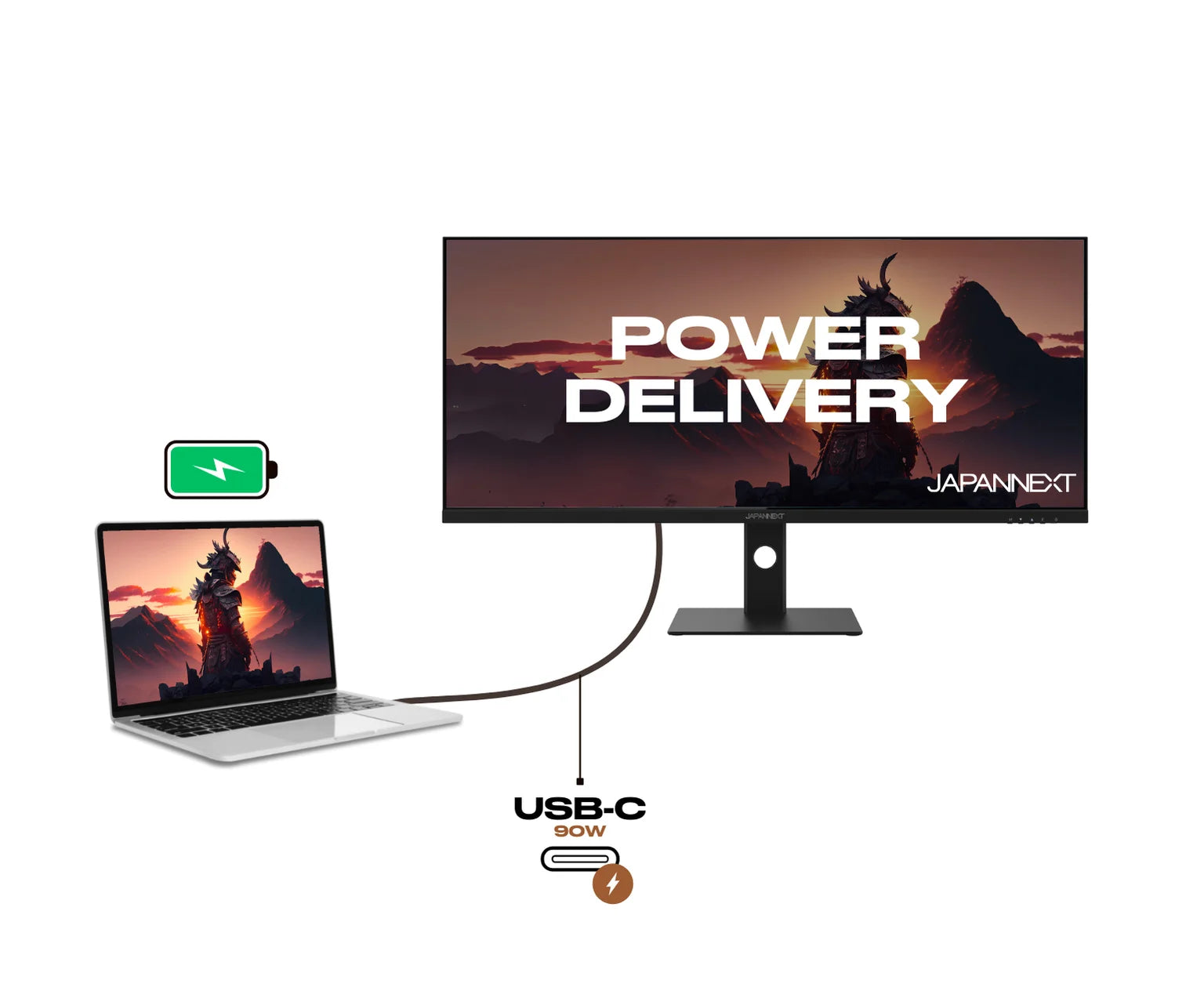 Gaming Monitor | 40&quot; | WQHD | 144Hz | USB-C (+ charging 90W)