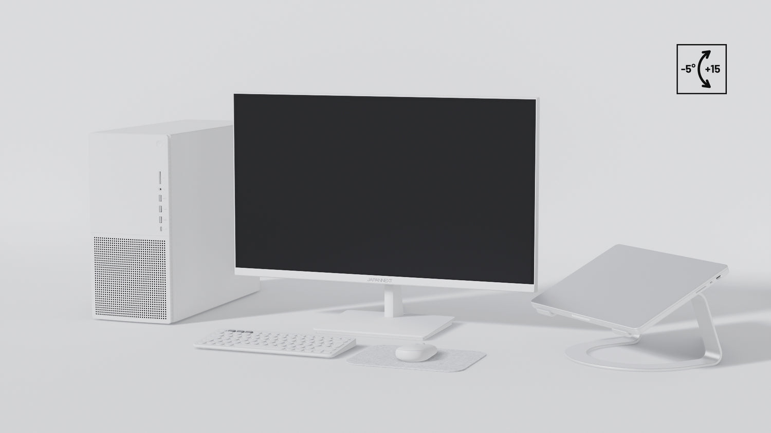 Desktop Monitor | 28&quot; | 4K UHD | White