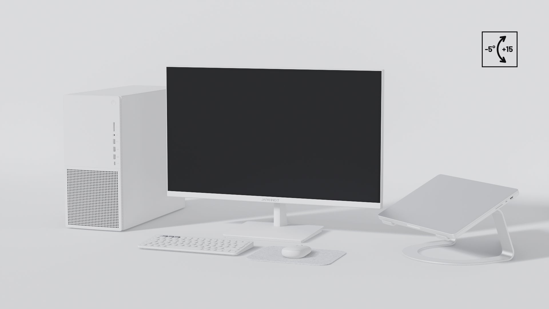 Desktop Monitor | 28&quot; | 4K UHD | White
